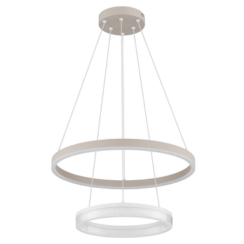 Závěsné svítidlo MARLENNE 2 písková/bílá 3