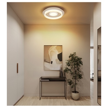 Stropní svítidlo MARLENNE písková/bílá, průměr 40 cm 5