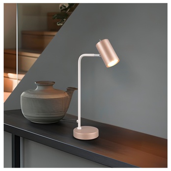Stolní lampa MARLEY kávová 1