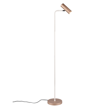 Stojací lampa MARLEY kávová 3