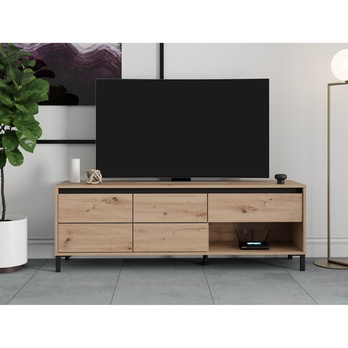 TV stolek MARRON 2 dub artisan/černá 1