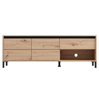 TV stolek MARRON 2 dub artisan/černá 3