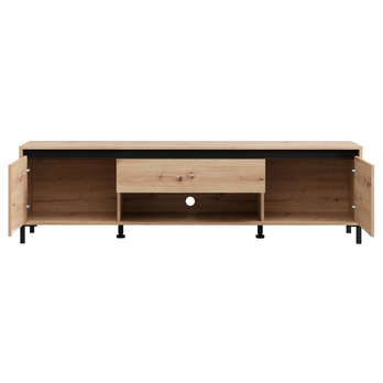 TV stolek MARRON 3 dub artisan/černá 2