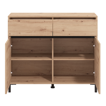 Komoda MARRON II dub artisan/matná černá 2