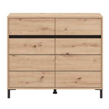 Komoda MARRON II dub artisan/matná černá 4