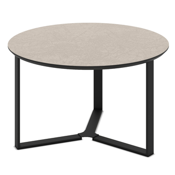 Konferenční stolek MASSA kašmírová/černá, set 2 ks 1