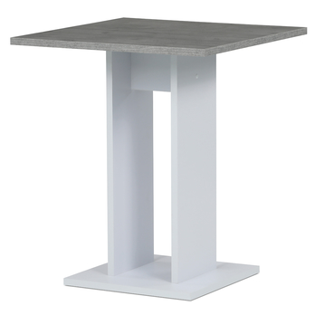 Jídelní set MATTIS II beton/bílá/černá 1