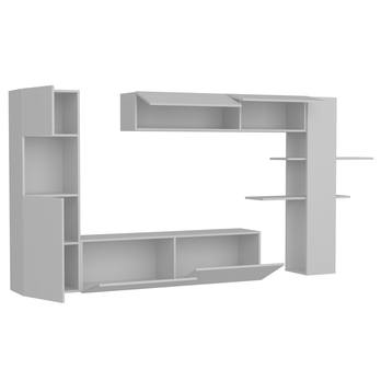 Obývací stěna MAXI bílá 4