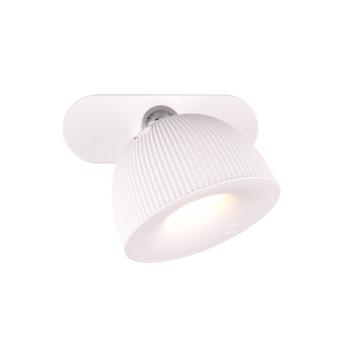 Stolní LED lampa MAXIMA bílá 2