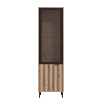Vitrína MAYENNE dub artisan/černá 5