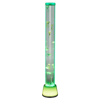 Stojací lampa MEDUSA šedá/průhledná 1