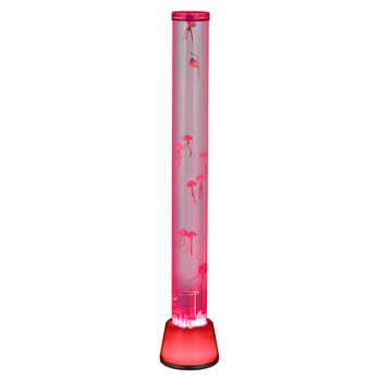 Stojací lampa MEDUSA šedá/průhledná 2