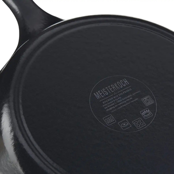 Litinová pánev MEISTERKOCH OPUS černá, průměr 20 cm 6
