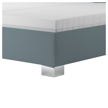 Postel s matrací MELISSA šedomodrá, 160x200cm 4