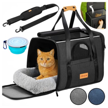 Taška na kočky MEOW 2 černá 1