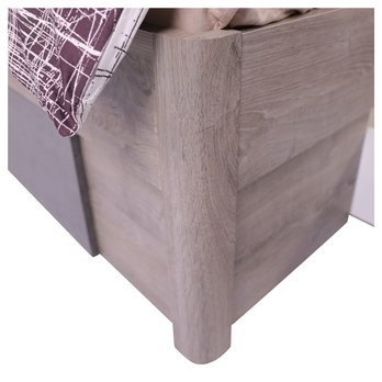 Postel MERWIN dekor dub ribbeck/beton, 180x200 cm 8