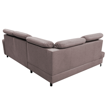 Sedací souprava MERYL levá, hnědá 3