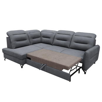 Sedací souprava MERYL levá, šedomodrá 1