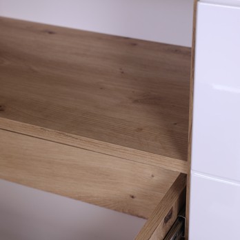 TV stolek MEZO 140 dub artisan/bílá 10