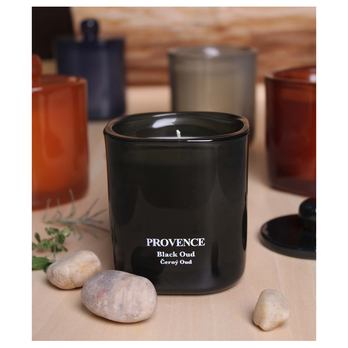 Vonná svíčka s víčkem MILA černý oud, 180 g 1