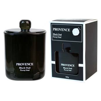 Vonná svíčka s víčkem MILA černý oud, 180 g 3
