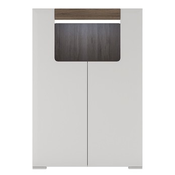 Komoda MILANO 3 alpská bílá/dub sanremo 3