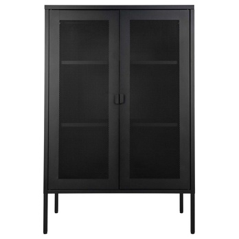 Vitrína MILBUERNI černá 4