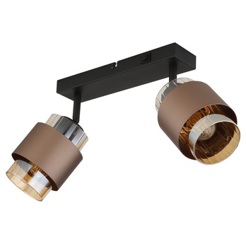 Bodové svítidlo MILEY 2 černá/bronzová 2