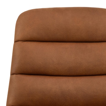 Jídelní židle MILFORD koňaková/matná černá 6