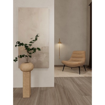 Křeslo MILFORD tmavě béžová 1