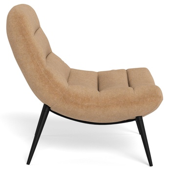 Křeslo MILFORD tmavě béžová 4