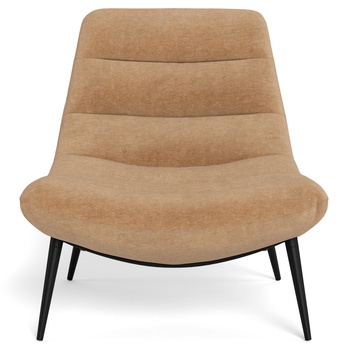 Křeslo MILFORD tmavě béžová 5