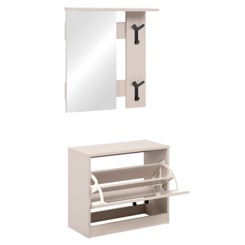 Předsíňová sestava MINELI béžová 1