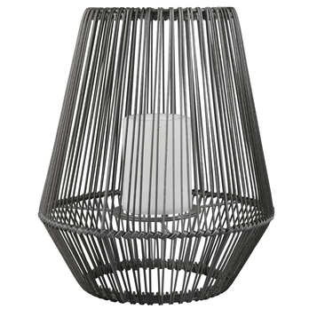 Venkovní stolní lampa MINEROS šedá 1