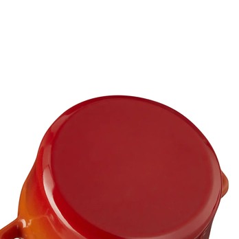 Litinový hrnec MINI OPUS oranžová, průměr 10 cm 6