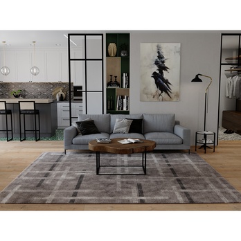 Koberec MIRA 1 60x110 cm, hnědá 1