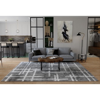 Koberec MIRA 2 60x110 cm, šedá 1