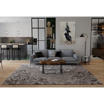 Koberec MIRA 3 60x110 cm, šedá 1