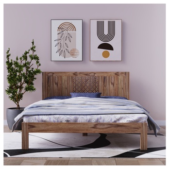Postel s roštem MIRANA 160 palisandr 1