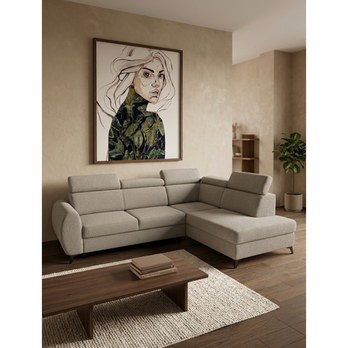 Sedací souprava MISTRAL pravá, taupe 1