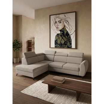 Sedací souprava MISTRAL levá, taupe 1