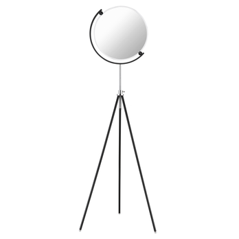 Stojací lampa MITCH černá 9