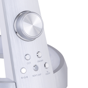 Stolní LED RGB lampa MITTO bílá 1