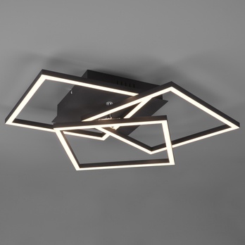 Stropní LED svítidlo MOBILE černá 2