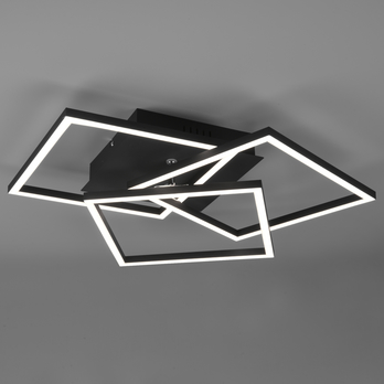Stropní LED svítidlo MOBILE černá 3