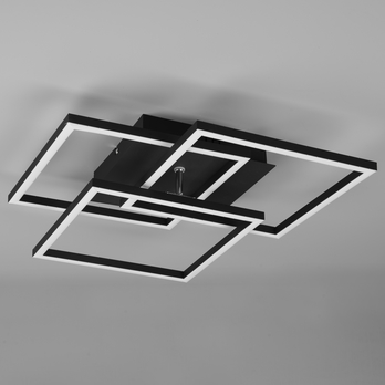 Stropní LED svítidlo MOBILE černá 4