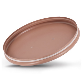 Dóza na potraviny MOCCA hnědá/dřevo, objem 2,4 L 3