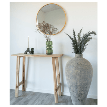Zrcadlo MODRAD GOLD zlatá, průměr 80 cm 1