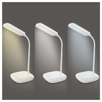 Stolní LED lampa MOLLY bílá 19