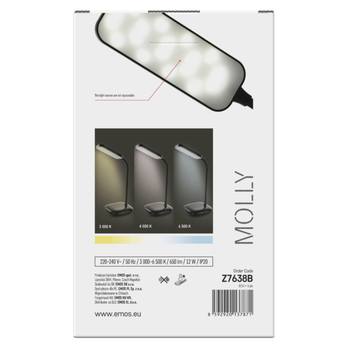 Stolní LED lampa MOLLY černá 17